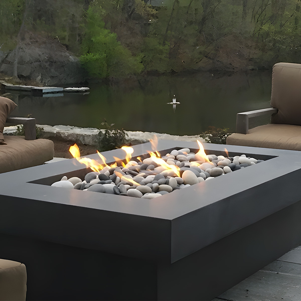 Outdoor Fireplace Spring 1 (Customized)