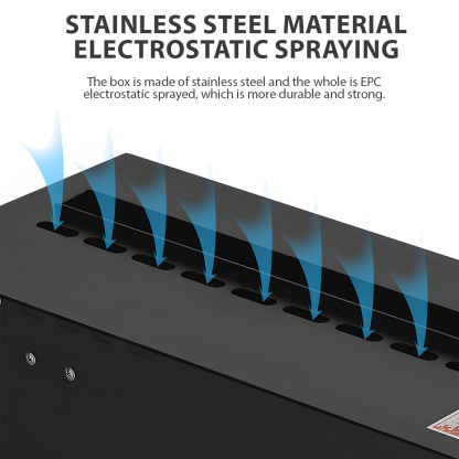 Modern 3D Mist Fireplaces Glow 2