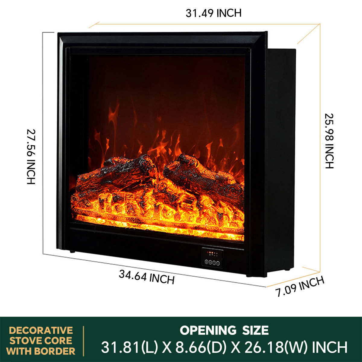 Electric Fireplaces Horizon 1