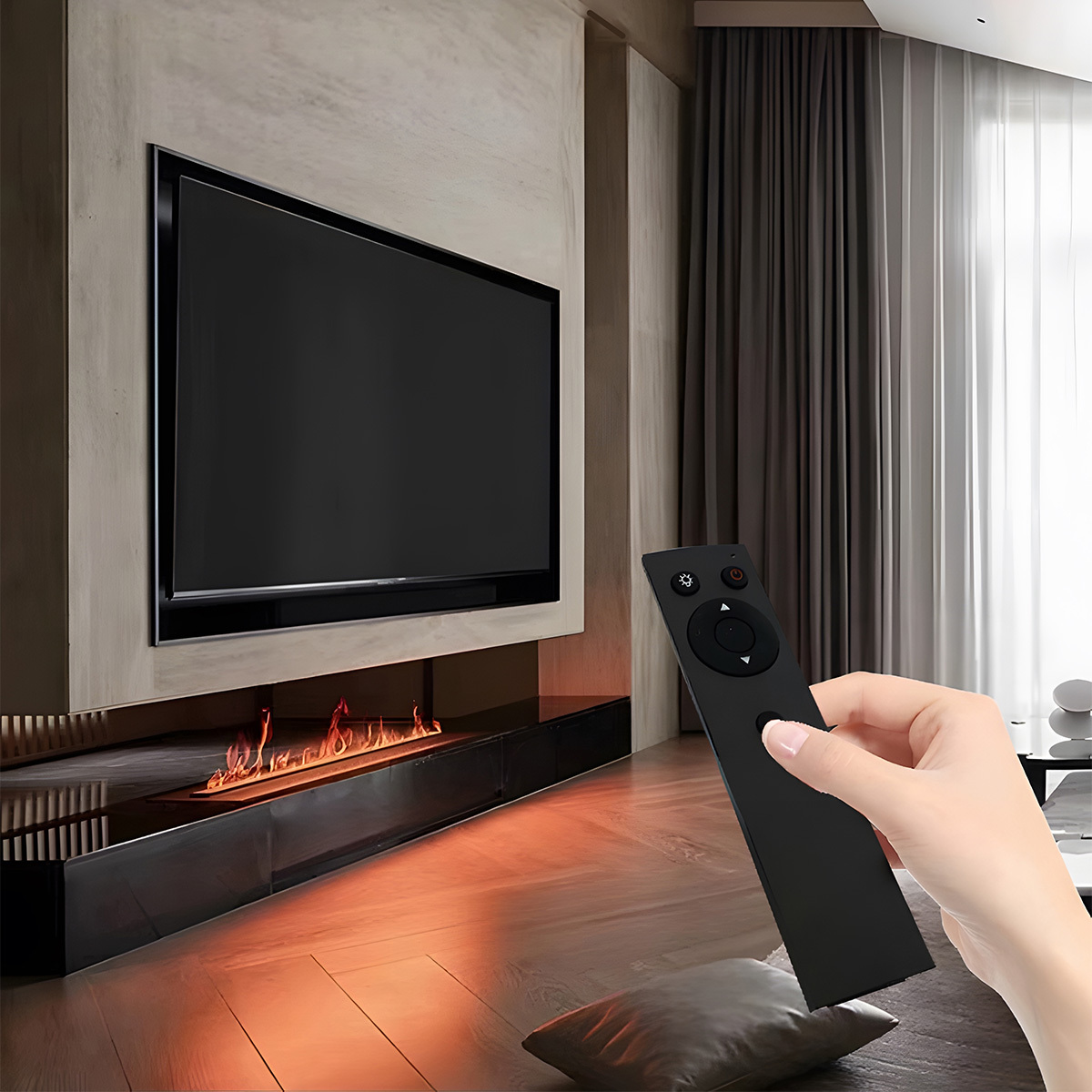 Modern 3D Mist Fireplaces Smoke 1