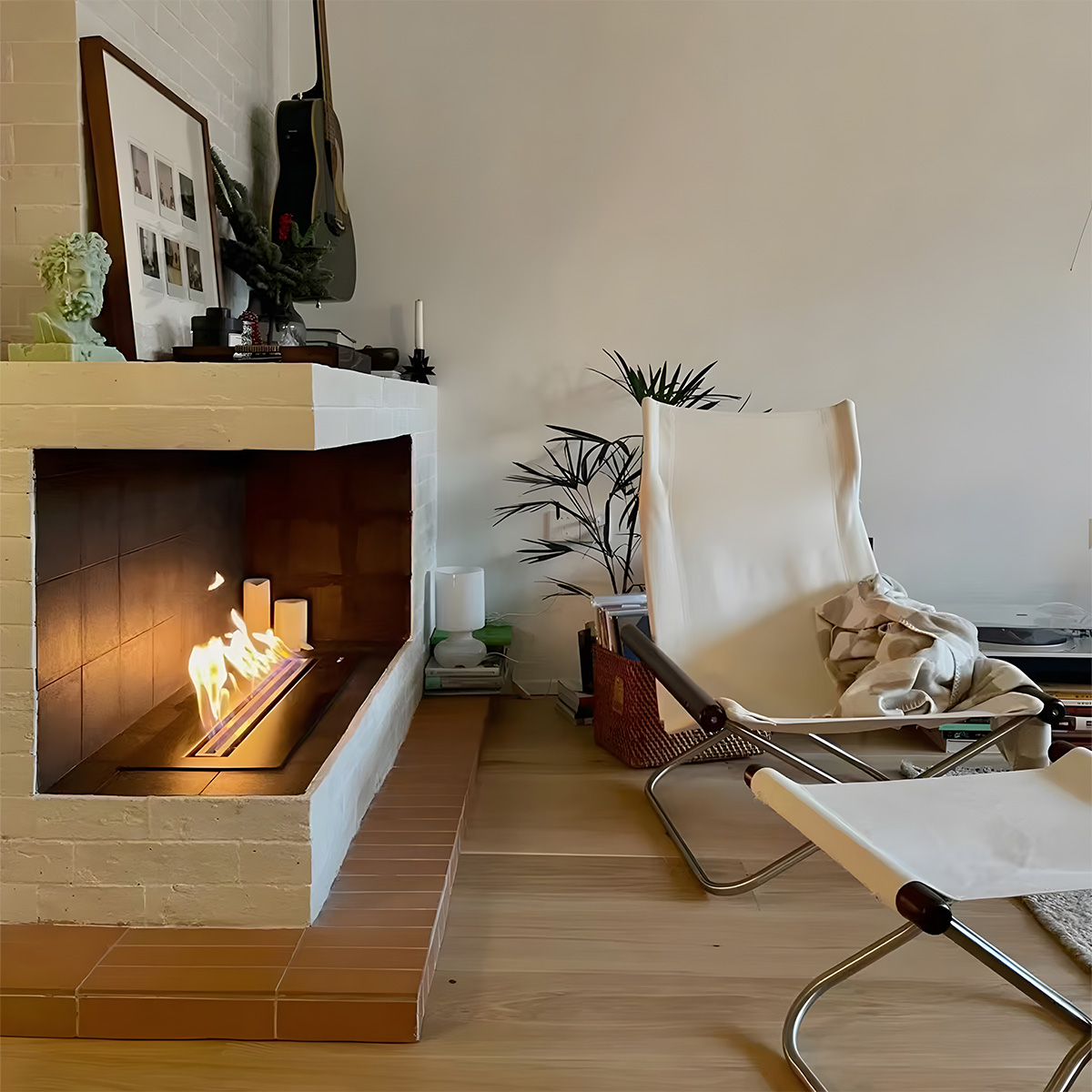 Ethanol Rectangular Fireplace Core