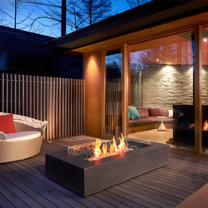 Outdoor Tabletop Fireplace Spring 1 (Customized)