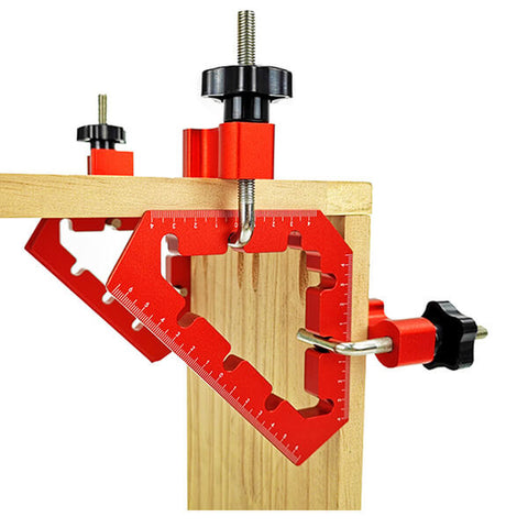 TrekDrill Cabinet and Drawer Clamp Positioning/Assembly Squares 90 Degree Corner Clamp