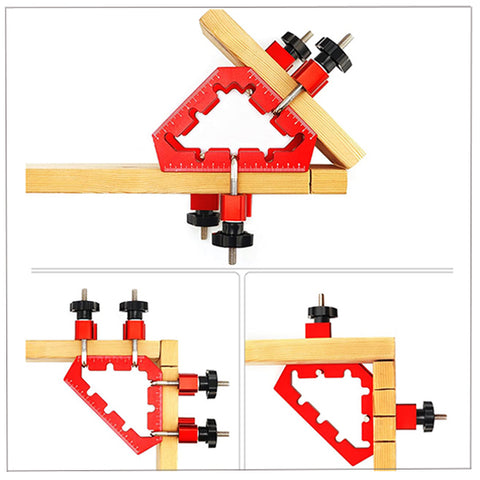 TrekDrill Box Clamp Drawer Positioning/Assembly Squares Clamp 90 Degree Corner Clamp