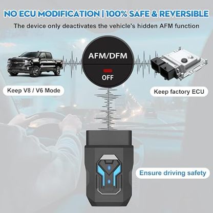 2026 Upgraded ROPODE AFM/DFM Disabler for GM Silverado & Sierra 1500 (2007-2022)