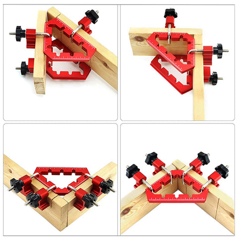 TrekDrill Clamping Squares Box Clamp 90 Degree Corner Clamp, Positioning/Assembly Squares