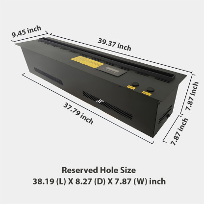 Modern 3D Mist Fireplaces Smoke 1