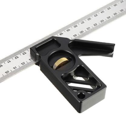 TrekDrill Precision Combination Square Double Square for Carpenter