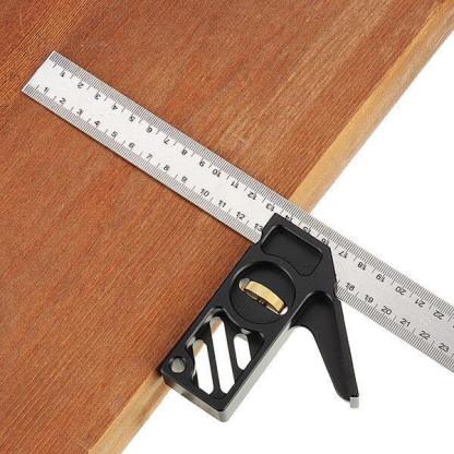 TrekDrill Precision Combination Square Double Square for Carpenter