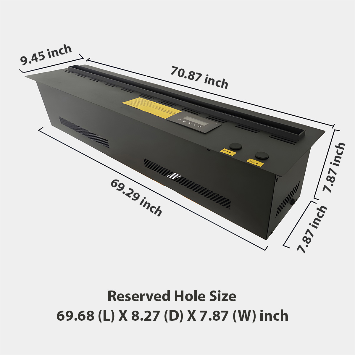 Modern 3D Mist Fireplaces Smoke 1