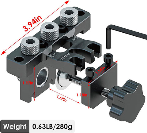 TrekDrill Dowel Jig Kit Cam Lock Jig System