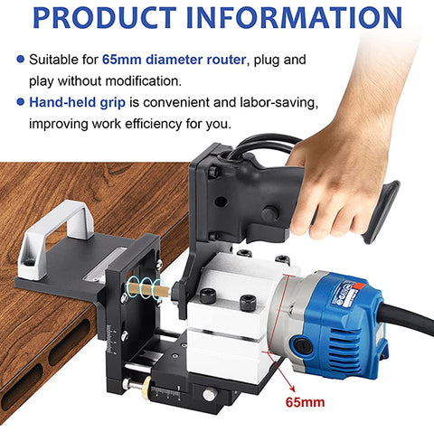 TrekDrill Router Mortise Jig Mortise and Tenon Jig Mortising Jig