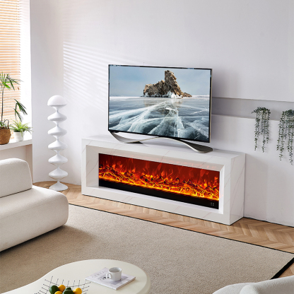 [Copy]Electric Fireplaces Wooden Timber 3