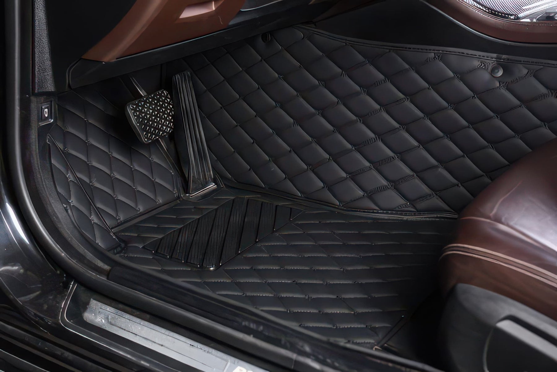 Black Car Mats