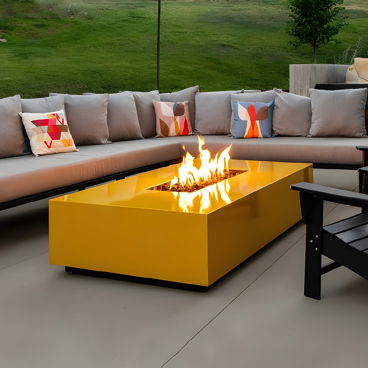 Outdoor Fireplace Spring 1 (Customized)