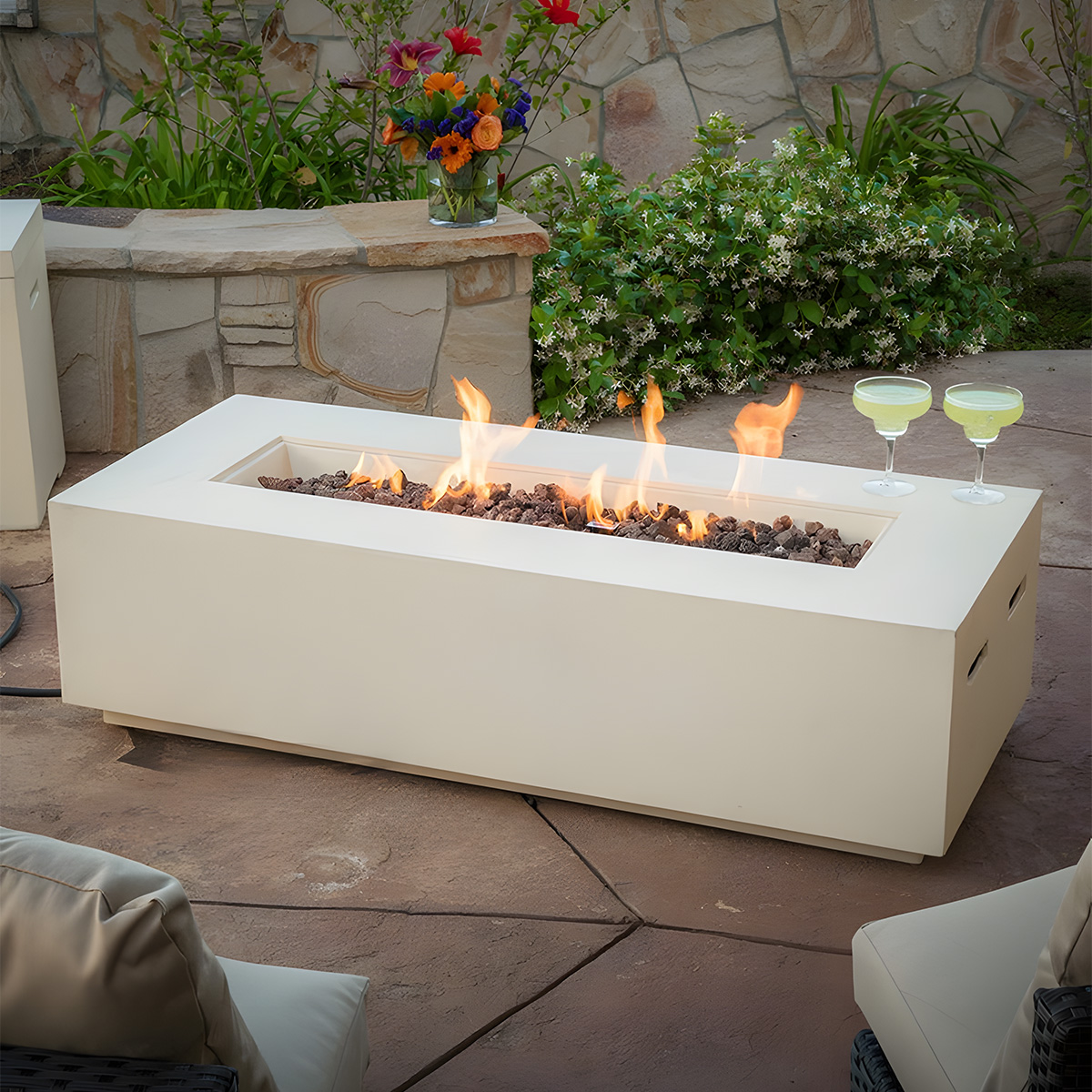 Outdoor Fireplace Spring 1 (Customized)