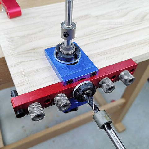 TrekDrill Precision TrekDrill Doweling Jig Kit furniture cam lock jig for Furniture Connecting