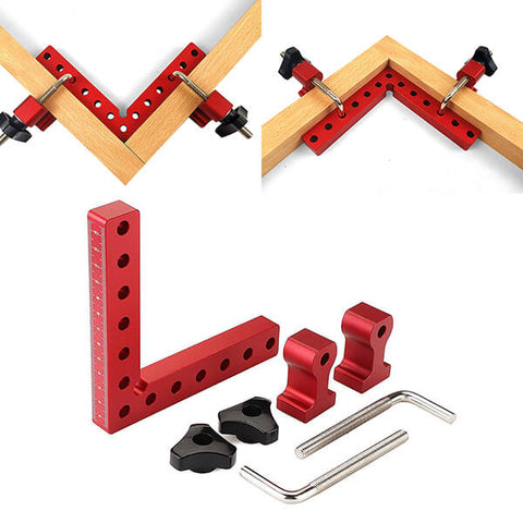 TrekDrill Precision Clamping Squares 90 Degree Corner Clamp, Positioning/Assembly Squares