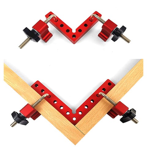 TrekDrill Precision Clamping Squares 90 Degree Corner Clamp, Positioning/Assembly Squares