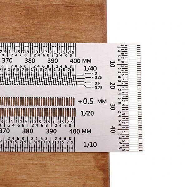 TrekDrill Pro T-Rules Measure Marking Scribing Ruler for Woodworking