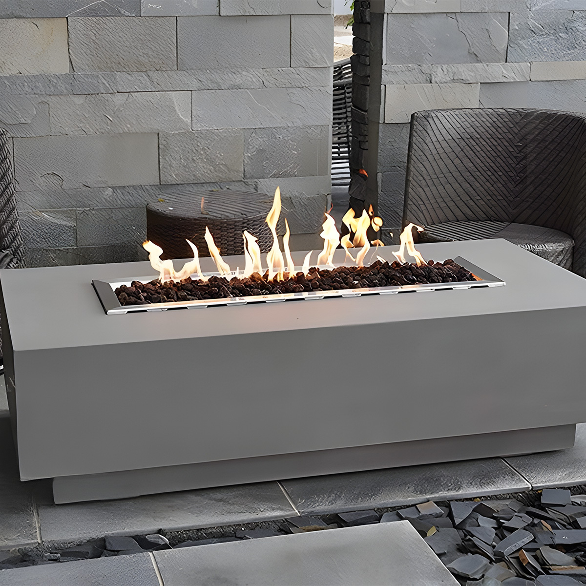 Outdoor Fireplace Spring 1 (Customized)