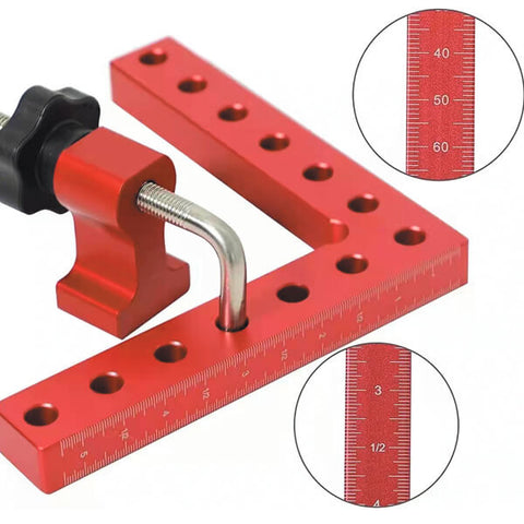 TrekDrill Precision Clamping Squares Corner Clamp 90 Degree Corner Clamp, Positioning/Assembly Squares