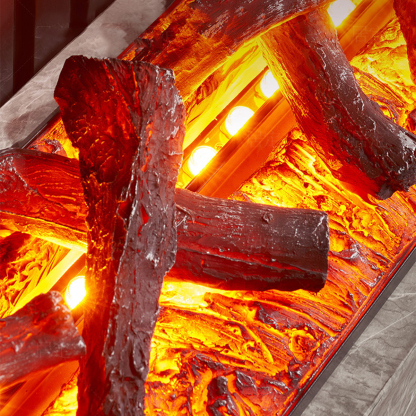 European style 3D atomization simulation fireplace