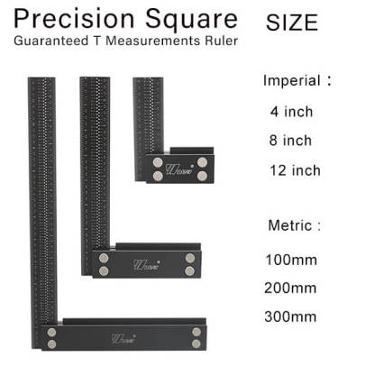 Precision Carpenters Try Square for Woodworking Measuring and Marking