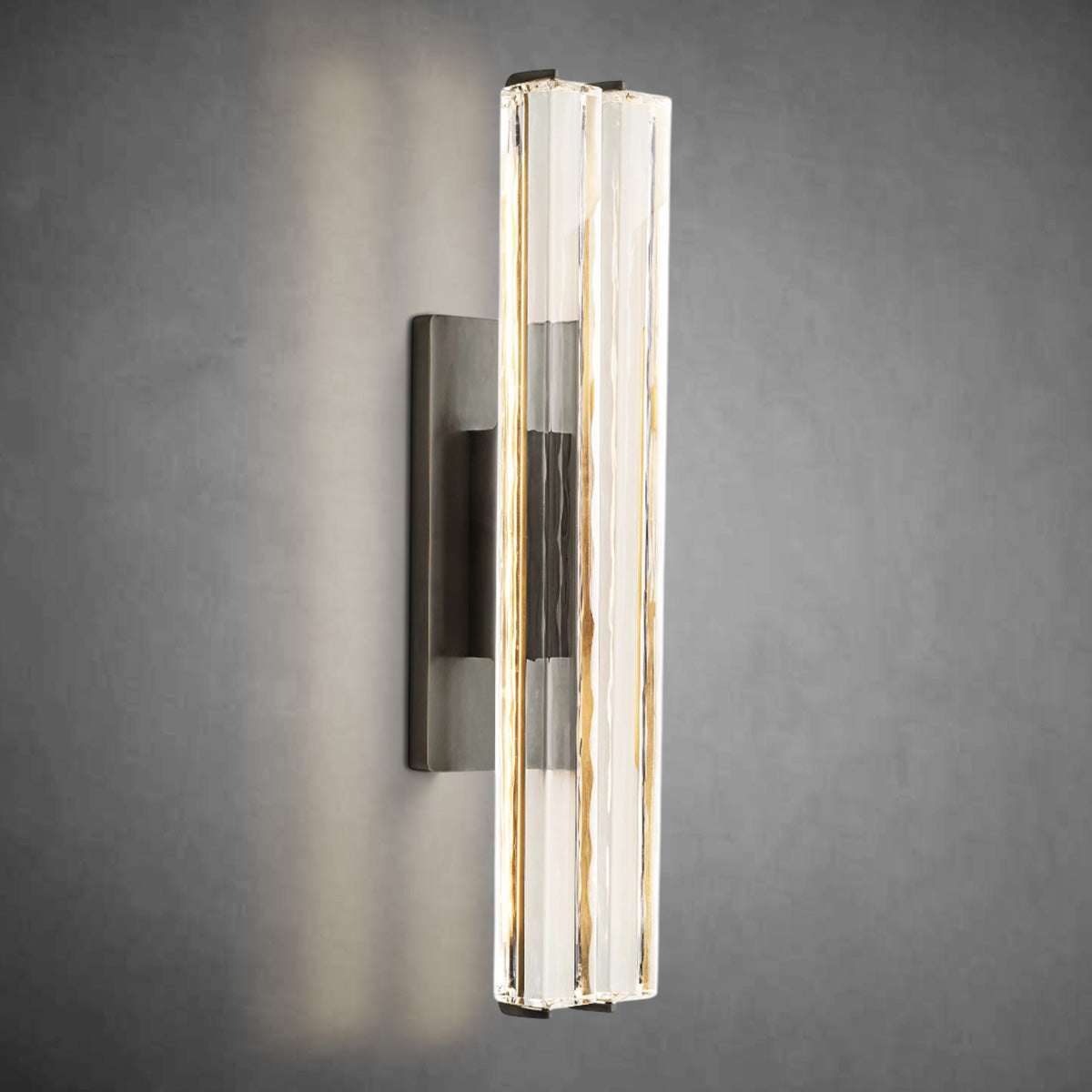 Auduban Crystal Double Sconce