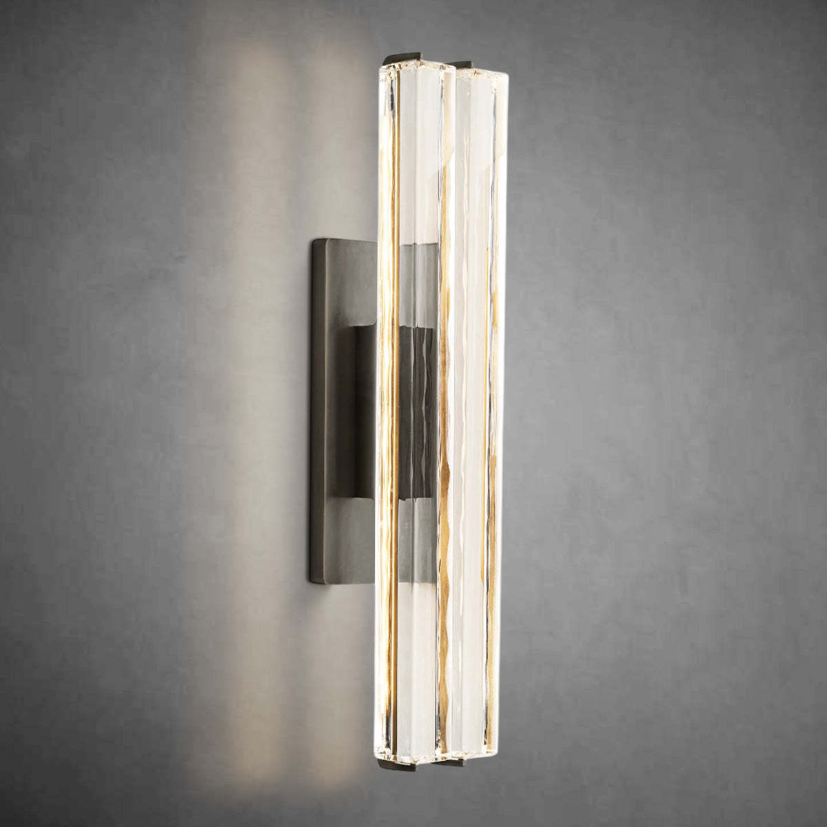 Auduban Crystal Double Sconce