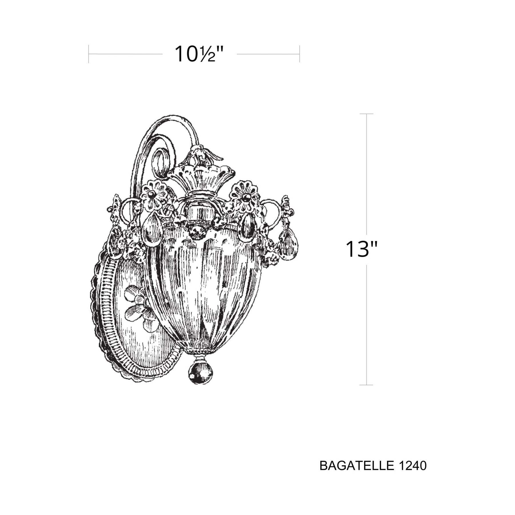 Bagatelle 1-Light Wall Sconce