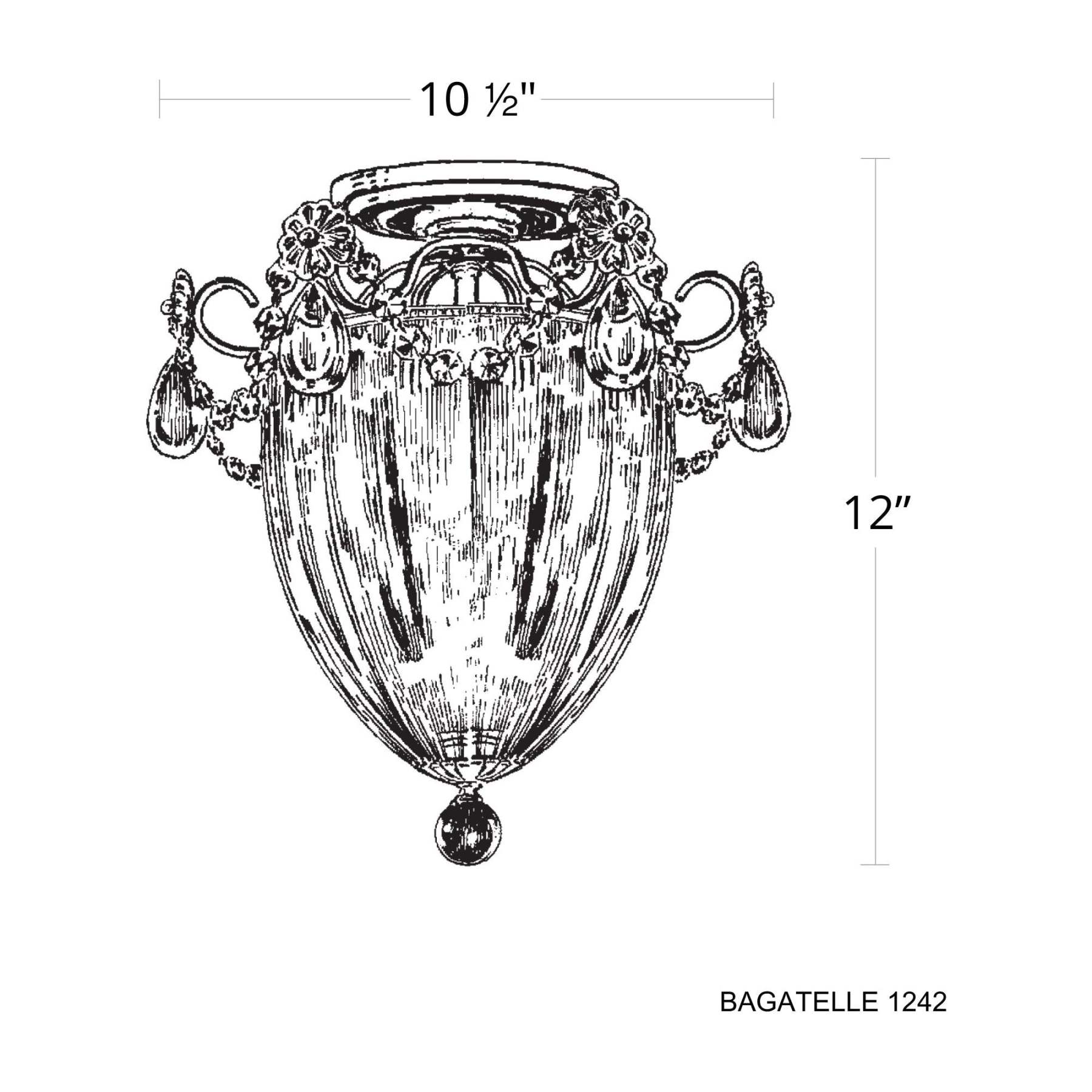 Bagatelle 3-Light Close-to-Ceiling