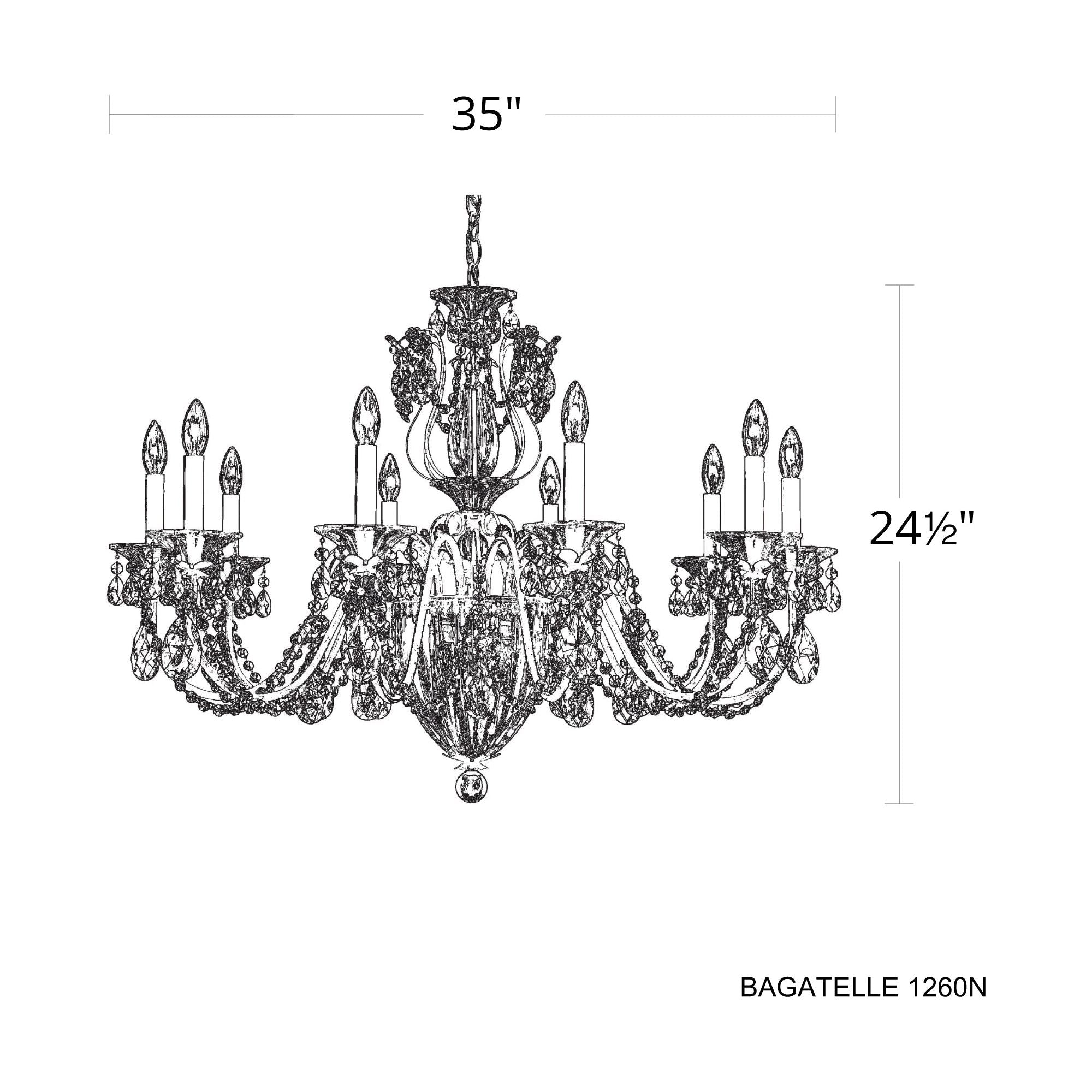 Bagatelle 13-Light Chandelier