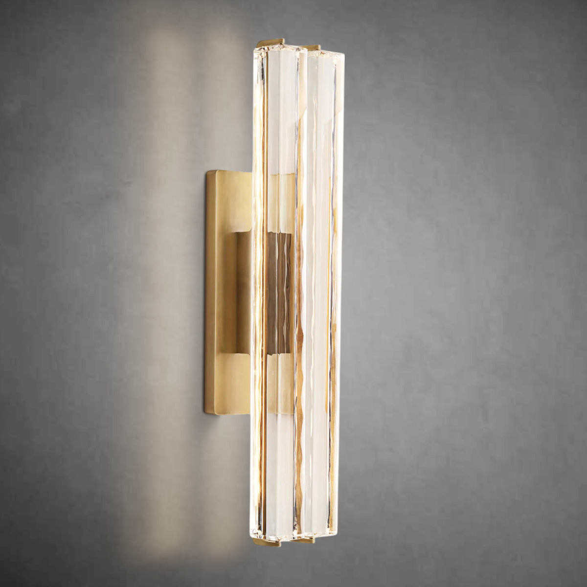 Auduban Crystal Double Sconce