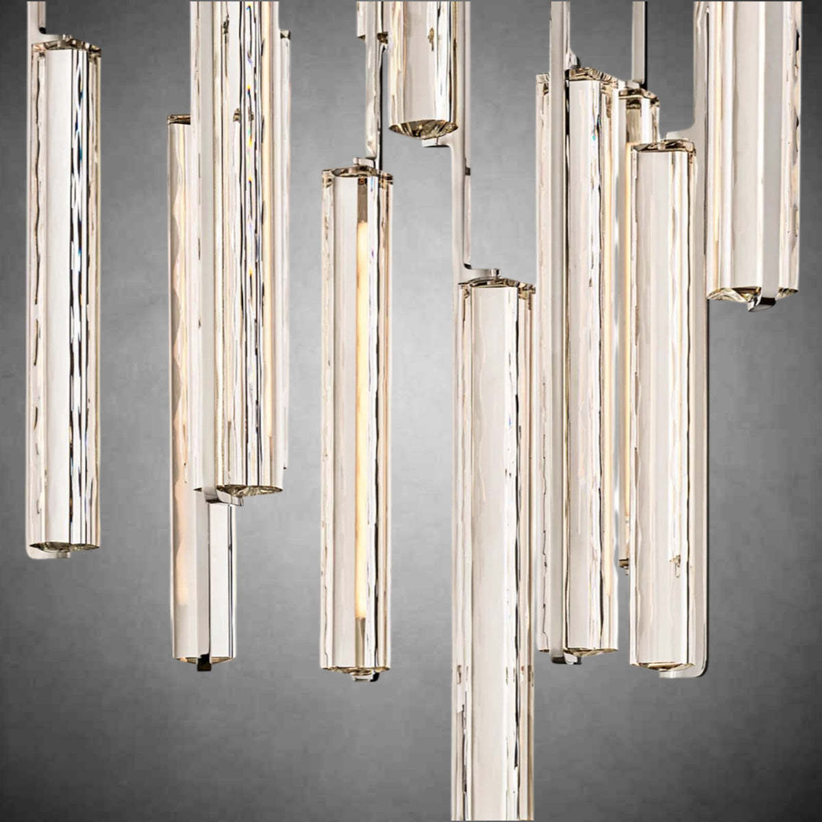 Auduban Crystal Round Chandelier