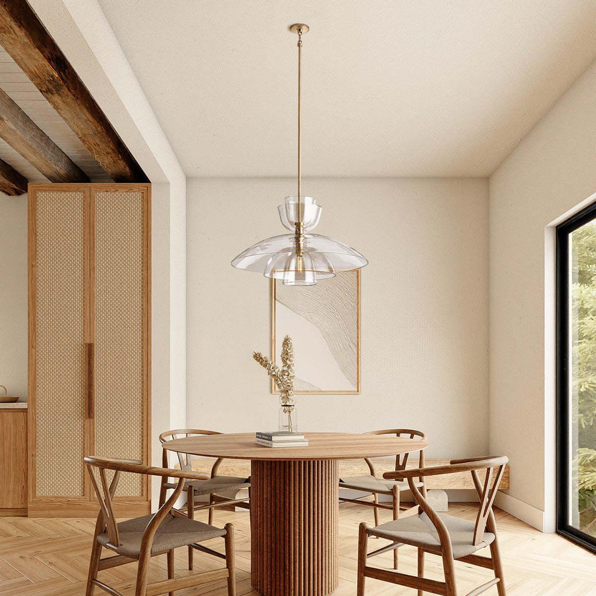 Blum Glass Cloche Grand Pendant