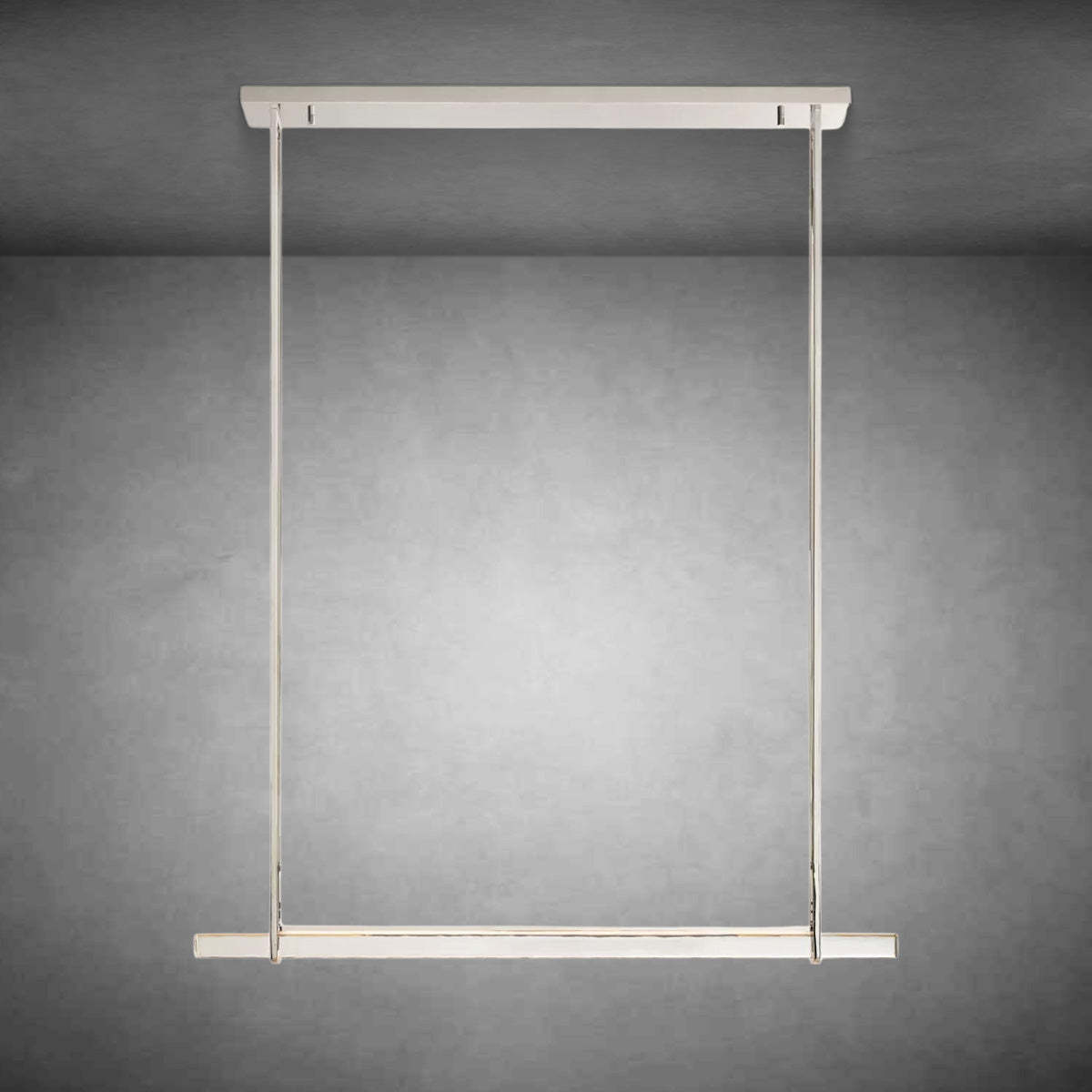 Auduban Crystal Single Bar Linear Chandelier