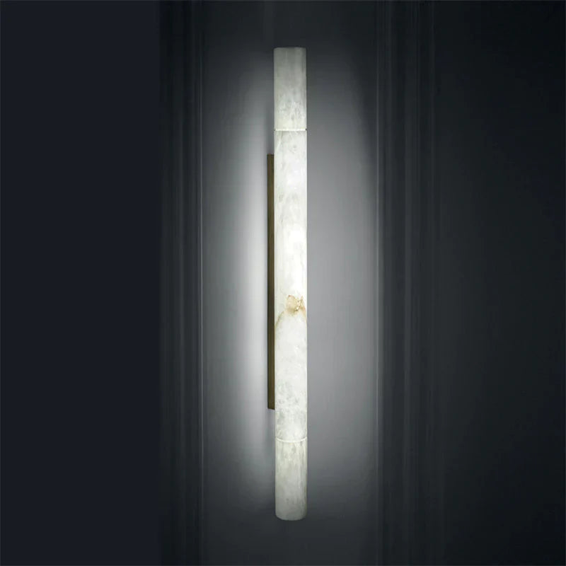 Venus Modern Linear Alabaster Wall Sconce 3"4.7"