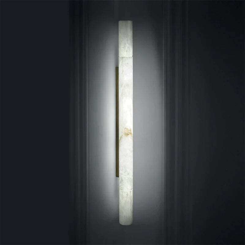 Venus Modern Linear Alabaster Wall Sconce 3"4.7"