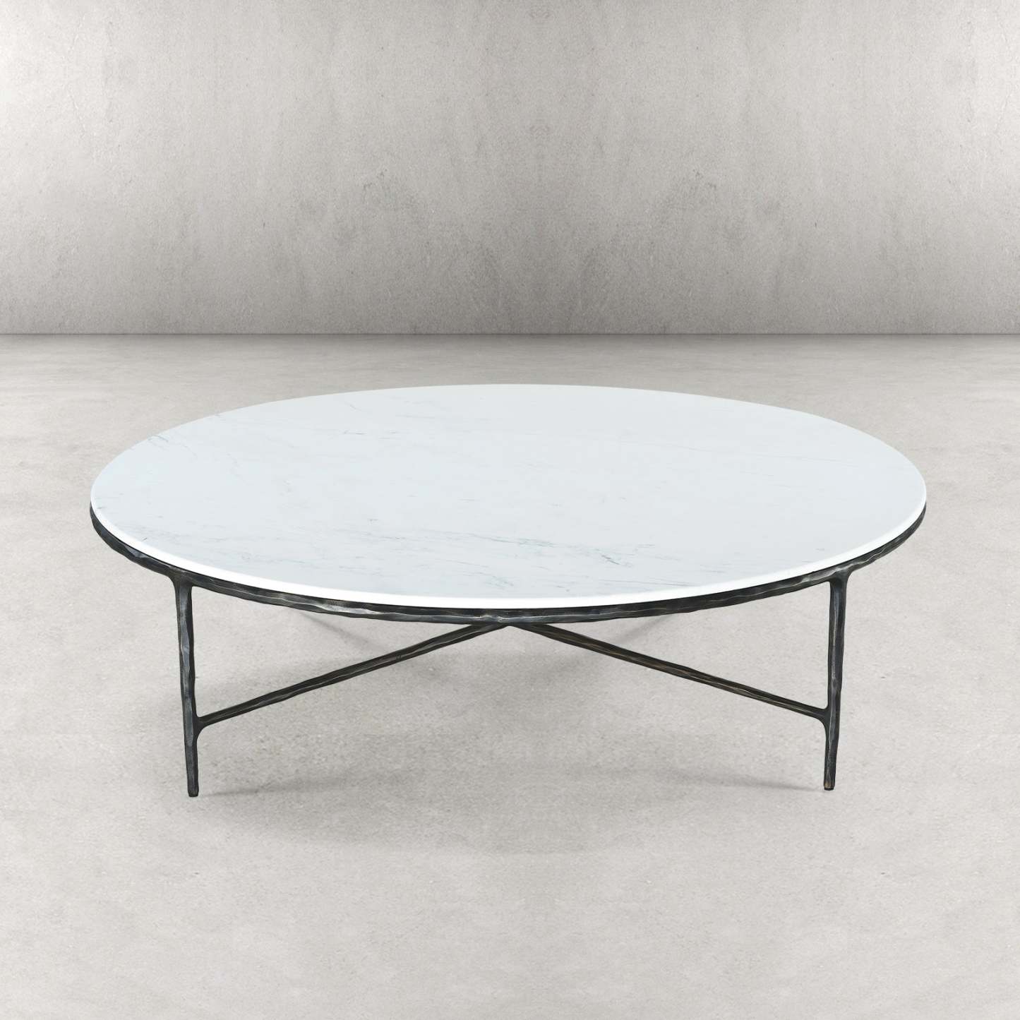 Thaddeus Marble Round Coffee Table 55"D