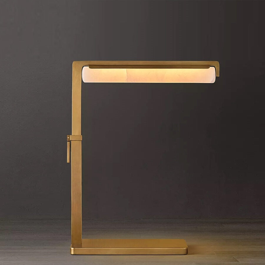 Auduban Alabaster Task Table Lamp