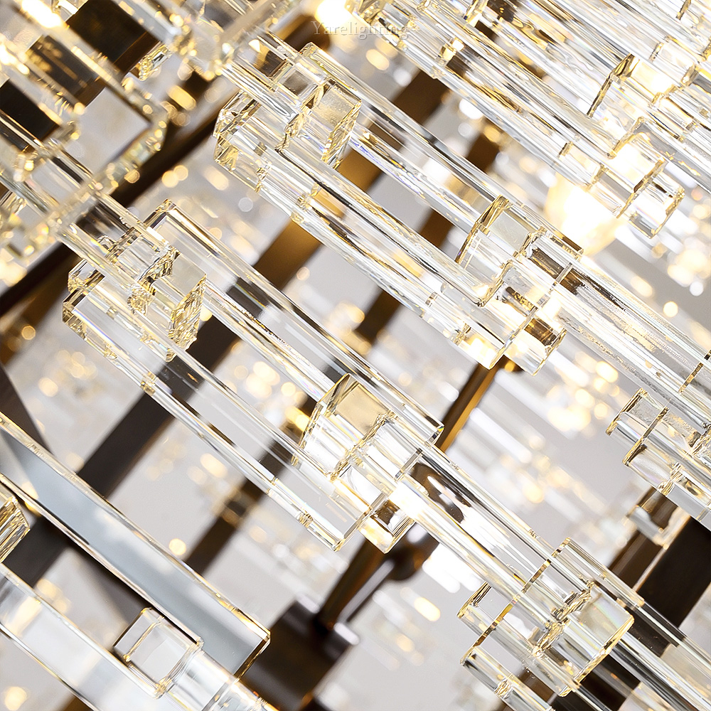 Mia 5 Tier Crystal Round Chandelier 60"