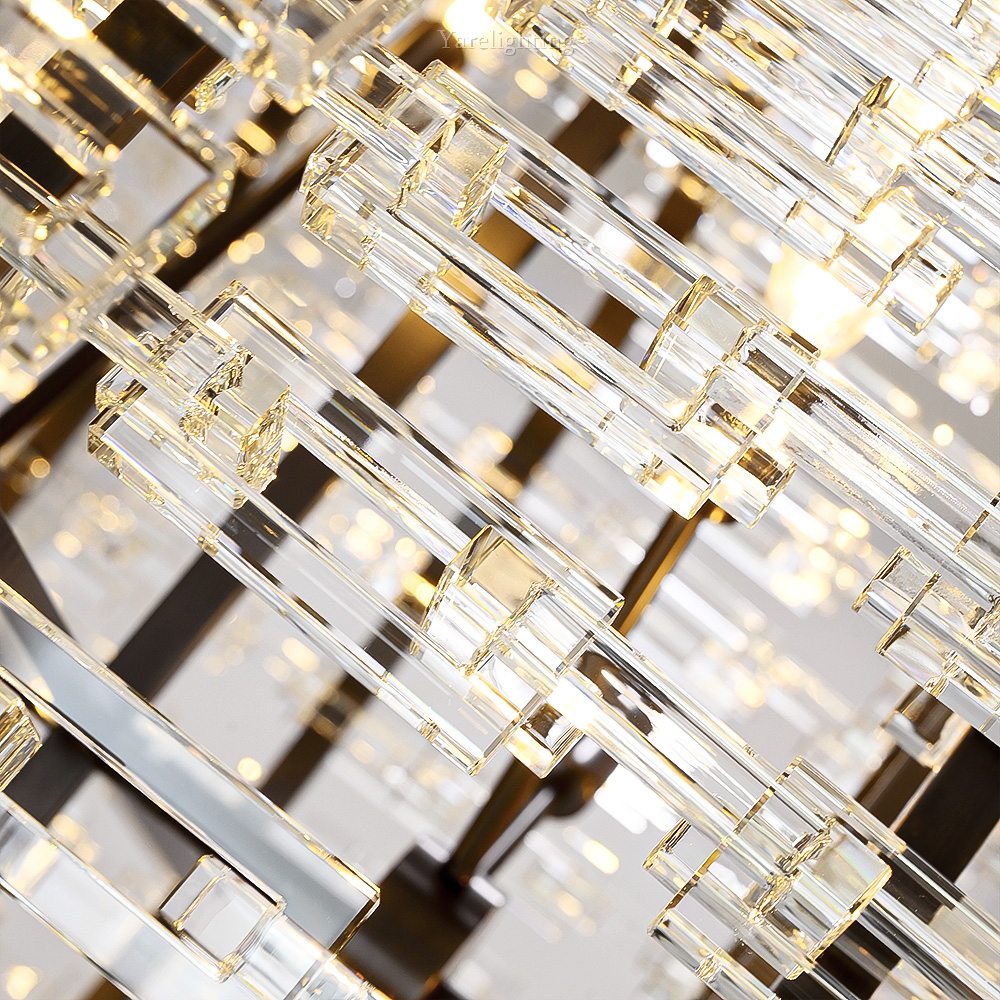 Mia 5 Tier Crystal Round Chandelier 60"