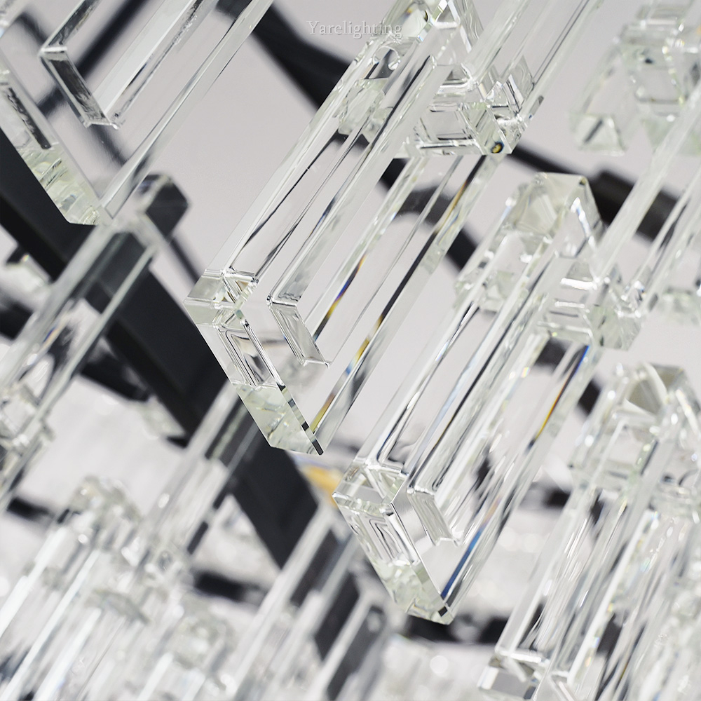 Mia 5 Tier Crystal Round Chandelier 60"