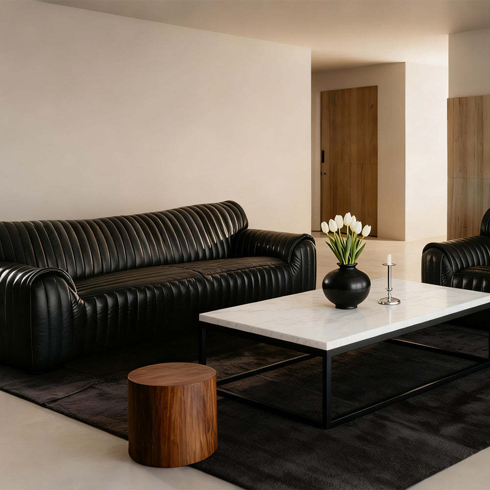 Aspen Leather Sofa