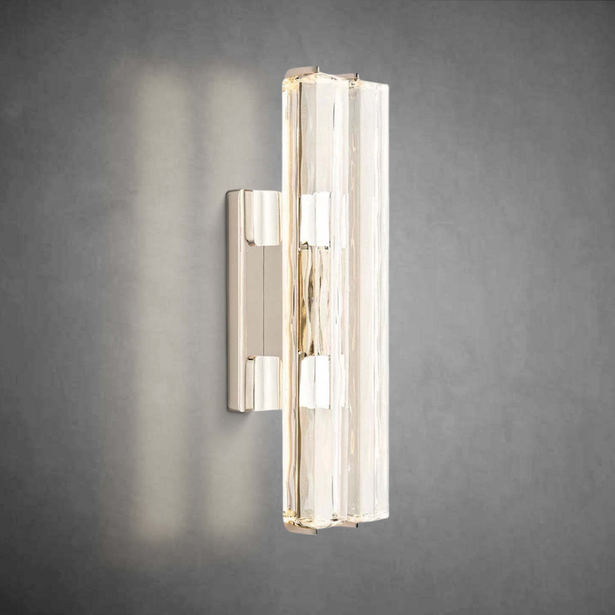 Auduban Crystal Double Sconce
