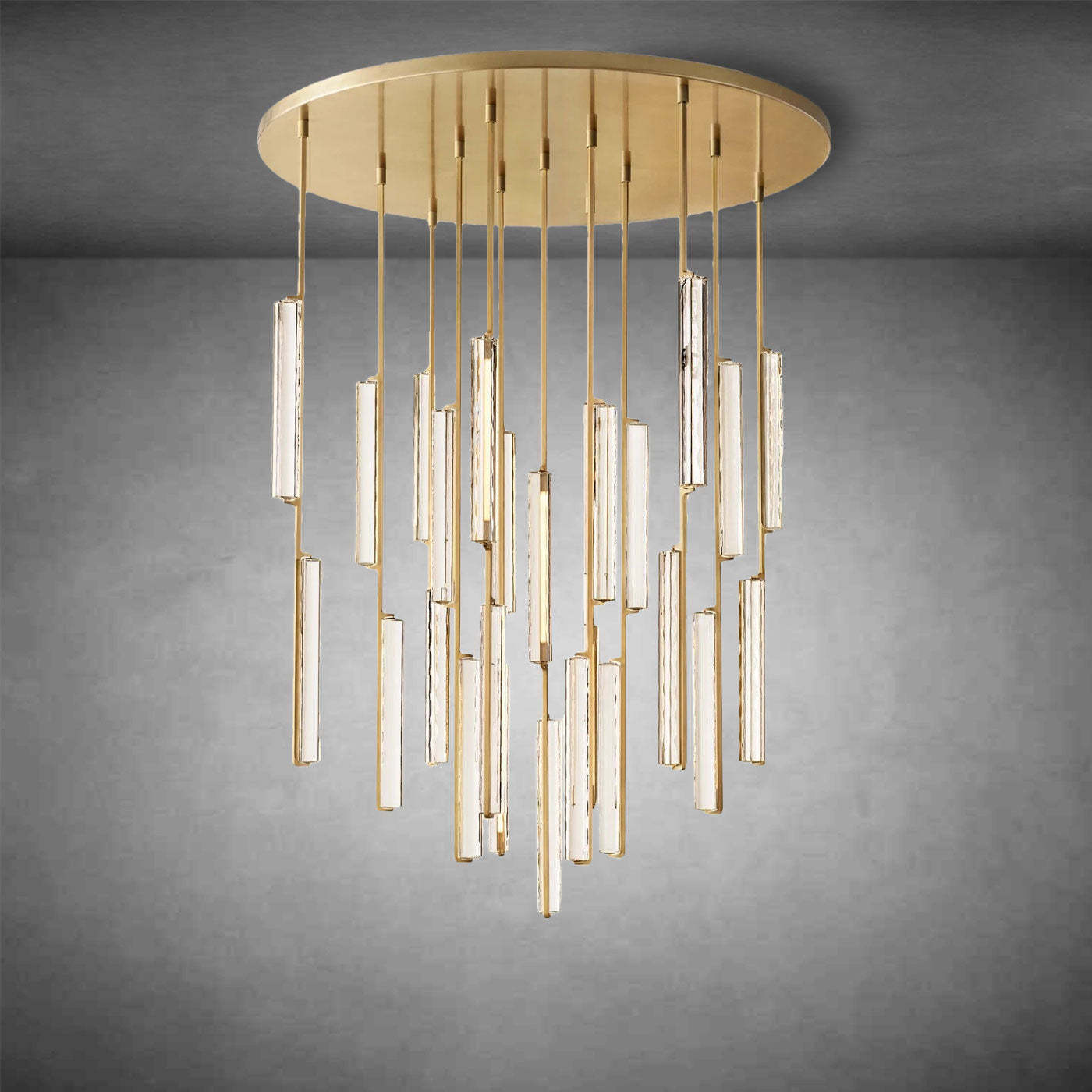 Auduban Crystal Round Chandelier