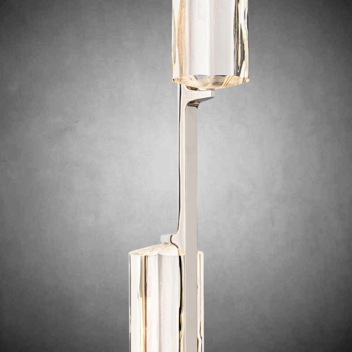 Auduban Crystal Linear Chandelier 54"