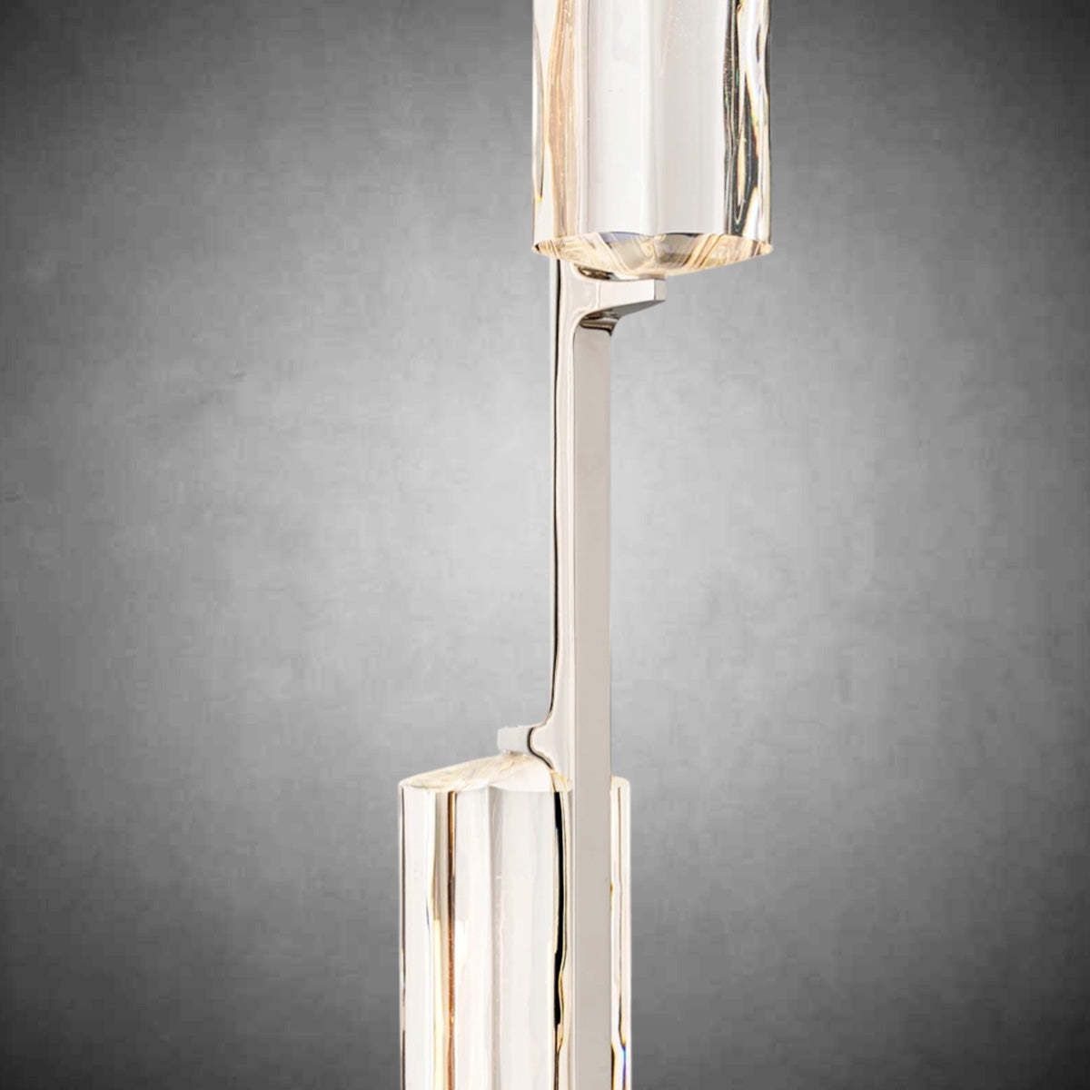 Auduban Crystal Linear Chandelier 54"