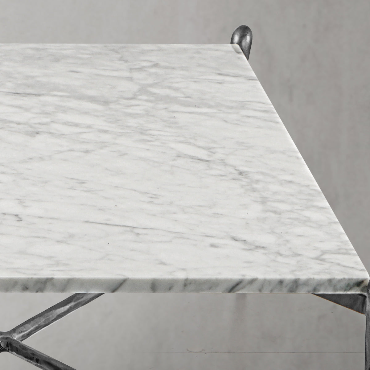 Thaddeus Square Horn Marble Coffee Table 39" 50"